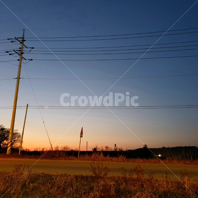 시골,풍경,자연,노을,도로,자연,풍경,nature,landscape,교통,교통수단,traffic,transportation