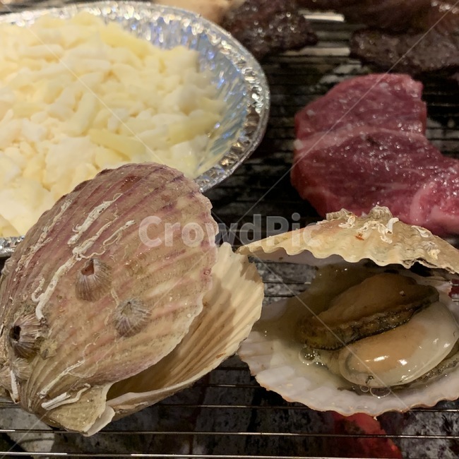 소고기,치즈,가라비,해물,육류,음식