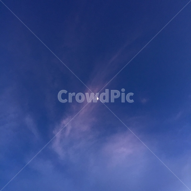 감성,하늘,달,감성사진,구름,sky