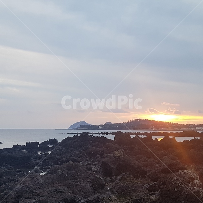 제주,제주도,바다,하늘,현무암,돌,자연,풍경,nature,landscape
