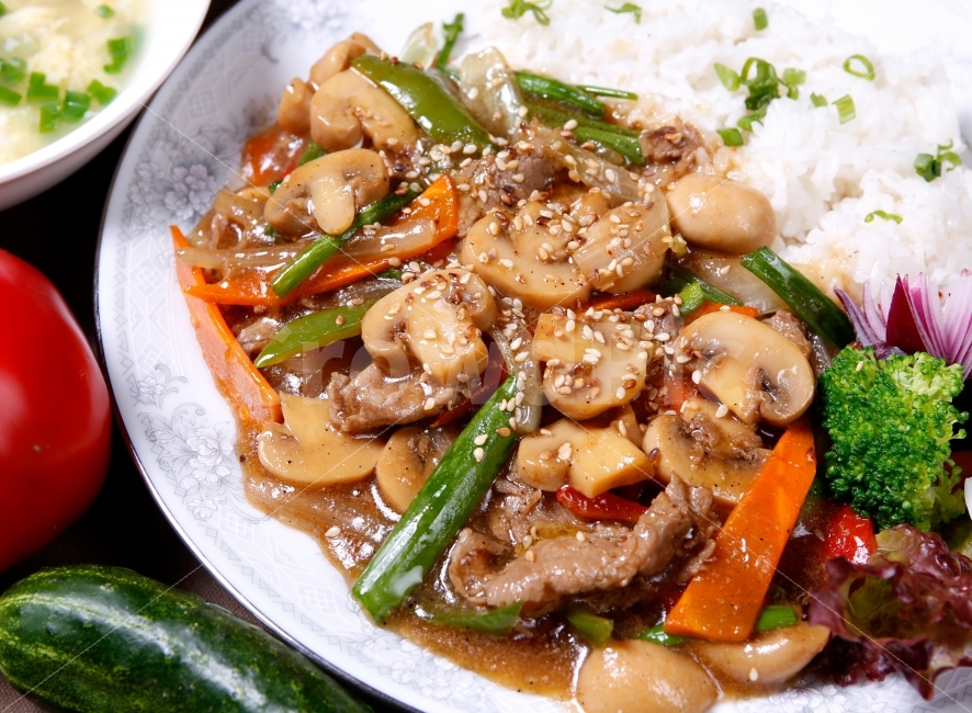 양송이덮밥,중국집,한국음식,한식,요리,누끼,버섯,식재료,음식,식재료,요리,food,cook,meal,dishes,food reserves,육류,고기,meat