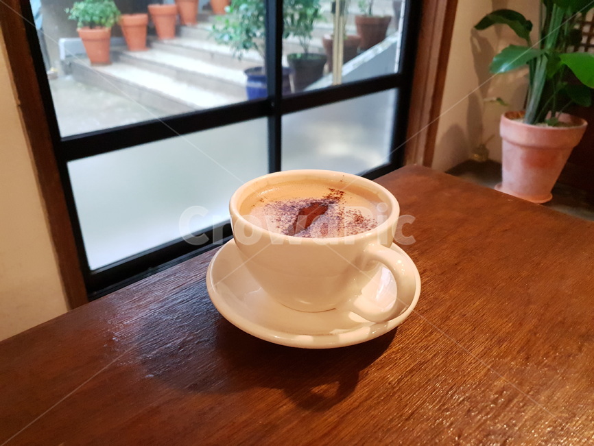 초코라떼,분위리,cup,컵,여유,도기류,pottery,coffeecup,커피,카페,coffee,cafe