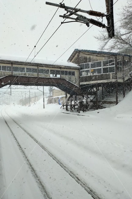 nature,자연,winter,겨울,snow,눈,철도,railroad