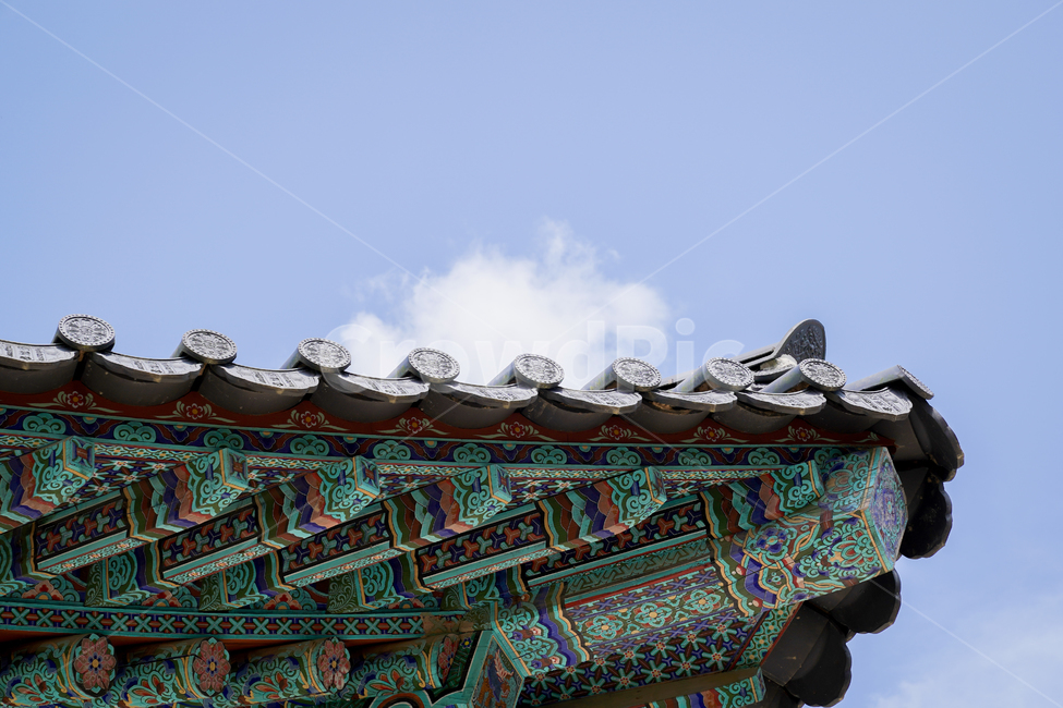 하늘,처마,구름,절,파랑,송광사,한국전통,한국문화,korean traditional,korean culture,건축물,건물외관,exterior,building,structure,architecture,construction