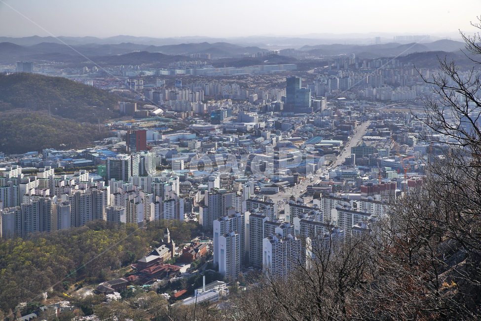 모락산,의왕시,경기도,도심풍경,군포시,건물,아파트