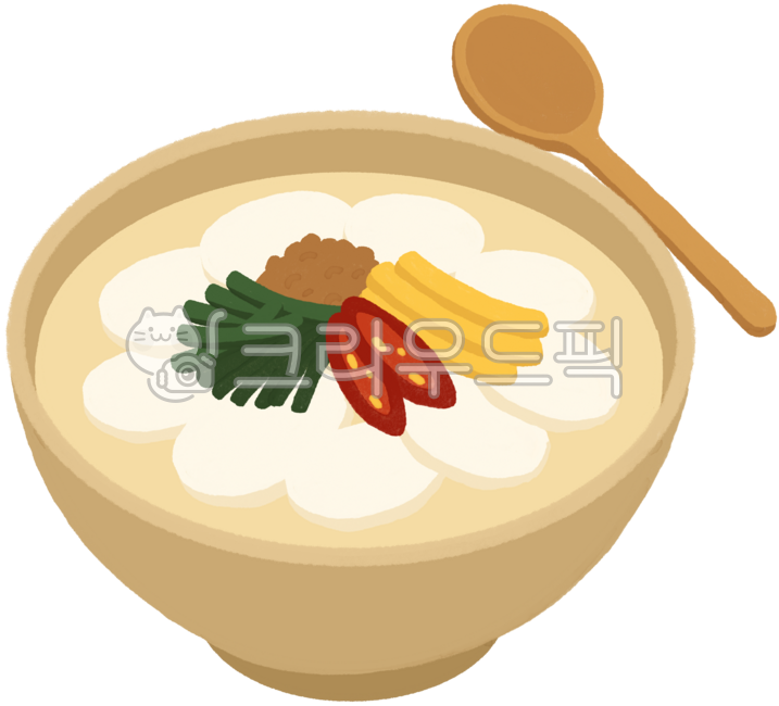 떡국, 설날, 명절, 구정, 설음식, 사진,이미지,일러스트,캘리그라피 - 이냐웅작가