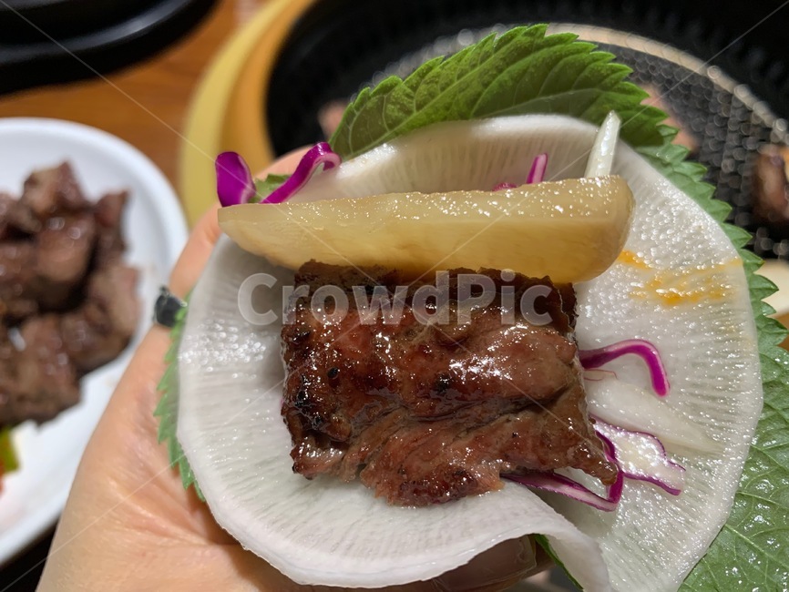 고기,야채,쌈,저녁,갈비,양념갈비,채소,건강