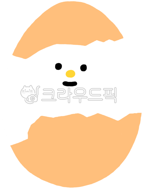 다꾸,스티커,이모티콘,단순한,손그림,캐릭터,계란,달걀