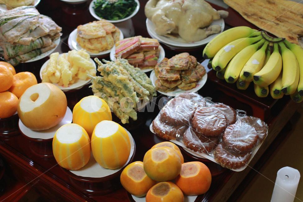제사,제사음식,바나나,약과,과일,전,추석,설날,차례,가부장제도,한국전통,한국문화,korean traditional,korean culture,음식,식재료,요리,food,cook,meal,dishes,food reserves