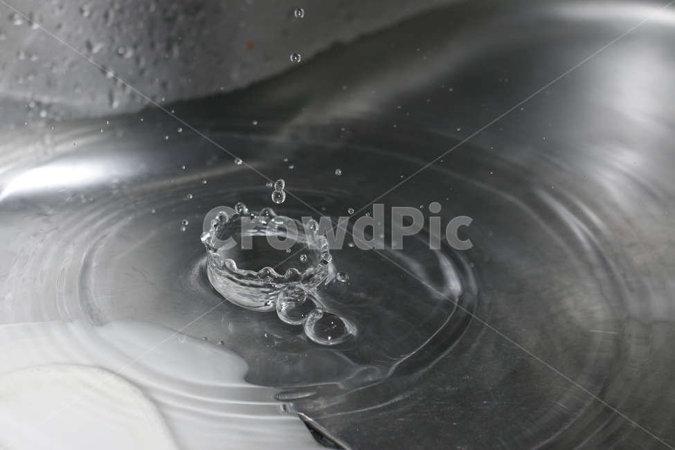 water drop,shutter speed,short exposure,water wave length