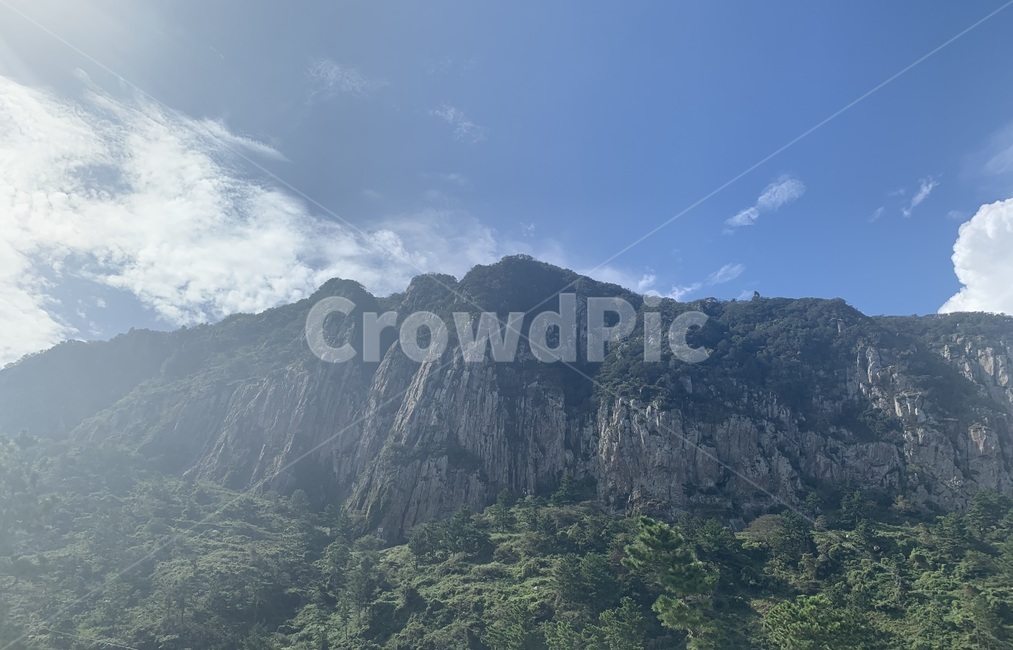 nature,자연,outdoors,옥외,mountain,산,제주도,산방산,푸른하늘