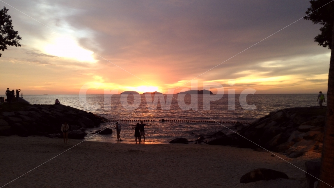 석양,해변,해변의석양,코타키나발루,3대선셋,Sunset,자연,풍경,nature,landscape,여름,계절,summer,season,해변,바다,beach,sea,여행,휴가,traveling,vacation,trip,해외,외국,세계,foreign,oversea,world,사람,인물,인간,human,person,outdoors,옥외