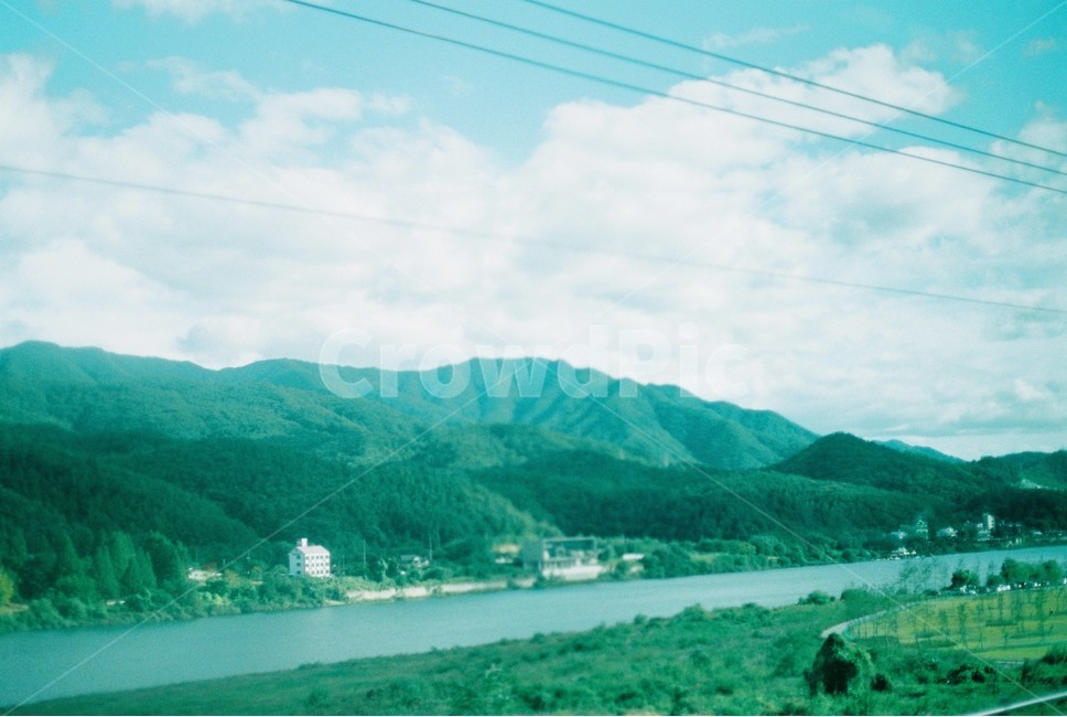 가을,산,하늘,강,풍경,필름카메라,autumn,sky,mountain,river,scenery