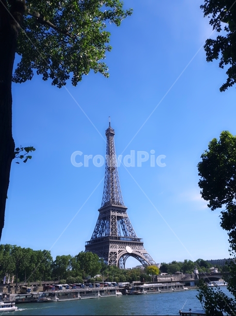 에펠탑,eiffeltower,랜드마크,센강,푸른하늘,프랑스,파리,landmark,france,paris,seineriver,에펠타워
