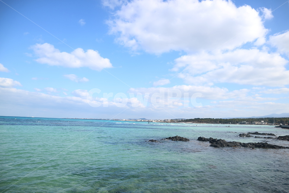 바다,하늘,구름,해수욕장,제주,제주도