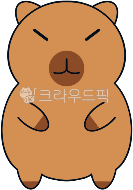 카피바라,동물,귀여운,카피바라그림,카피바라일러스트