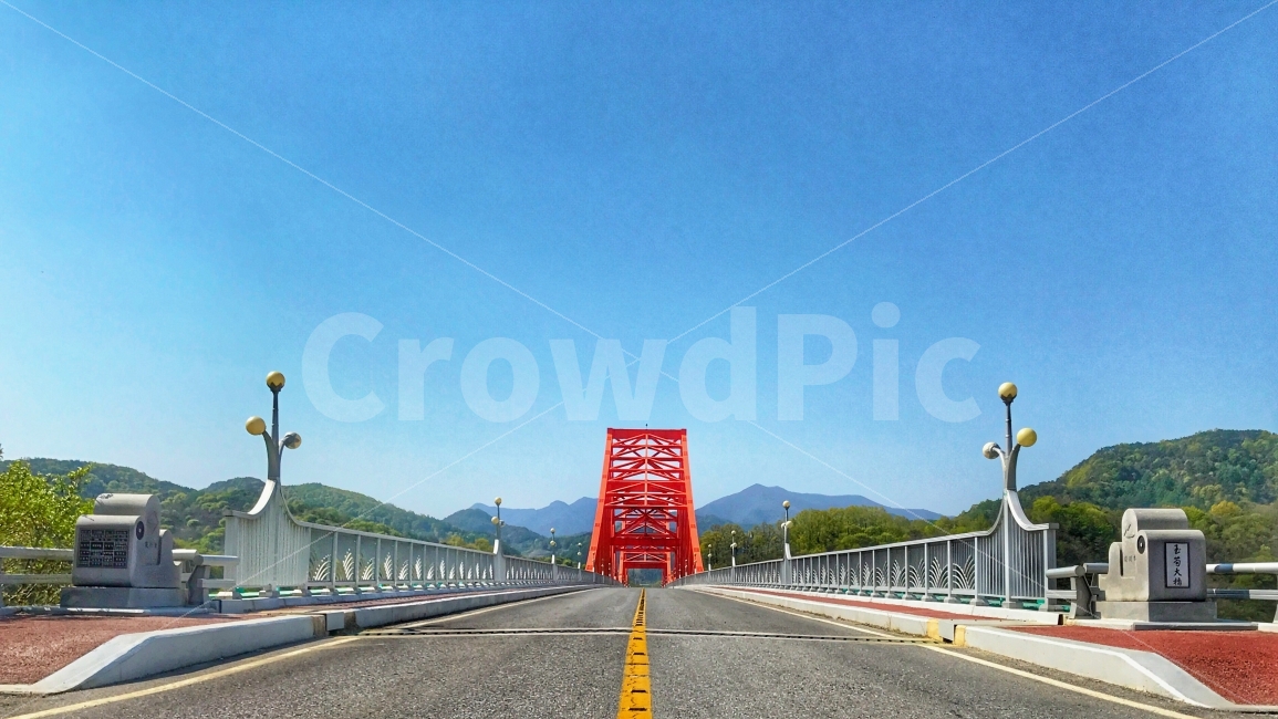 옥순대교,대교,전경,롱샷,풍경,교통,교통수단,traffic,transportation,road,도로,highway,고속도로,freeway,고속 도로