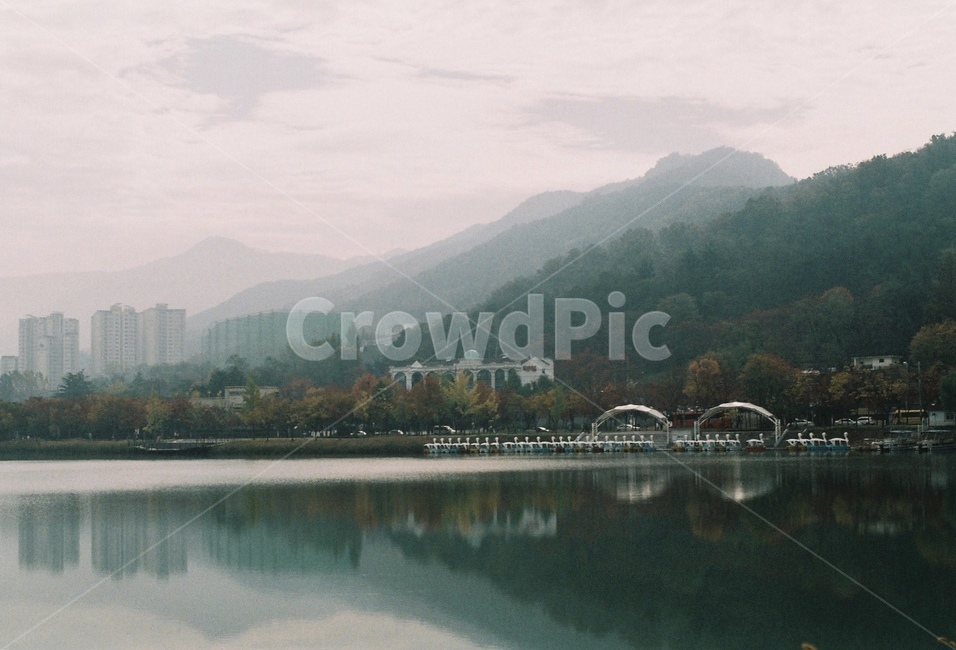 가을,호수,lake,물그림자,watershadow,필름사진,filmphoto,감성사진