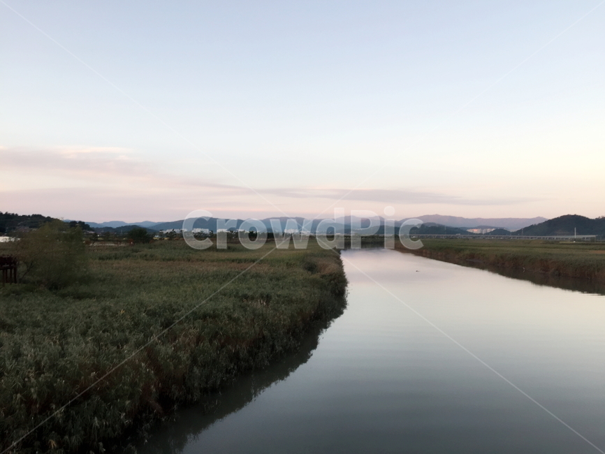 풍경,바다,노을,초록색,예쁜바닷길,자연,풍경,nature,landscape,ditch,도랑,outdoors,옥외