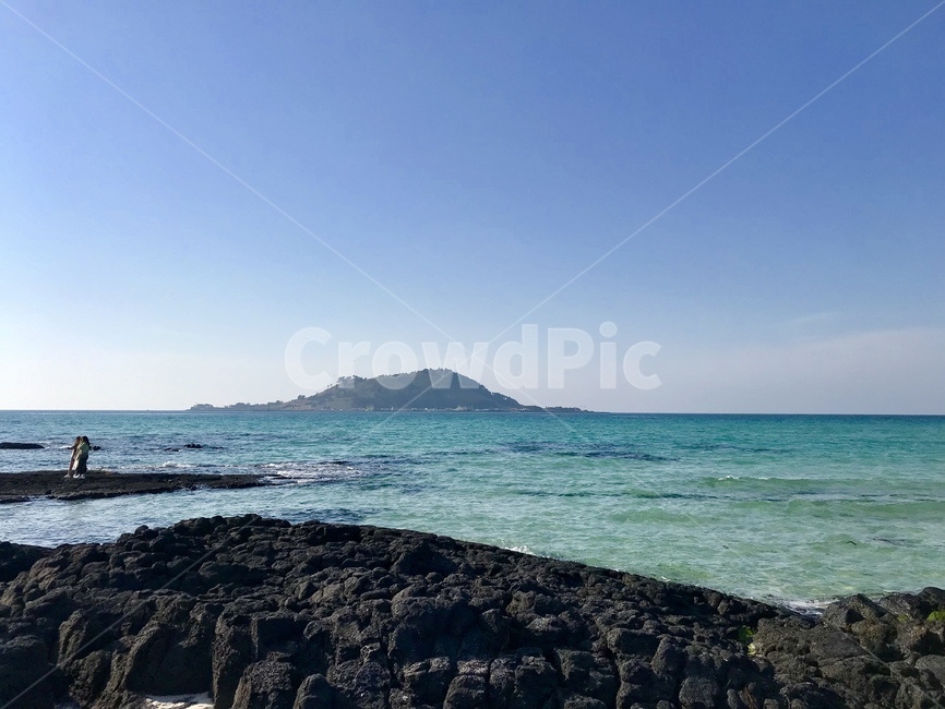 제주도바다,협재해변,제주,바다,협재해수욕장
