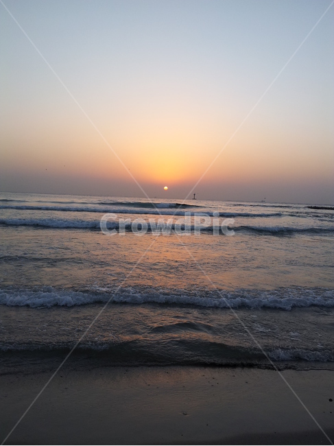 바다,일몰,파도,노을,해변