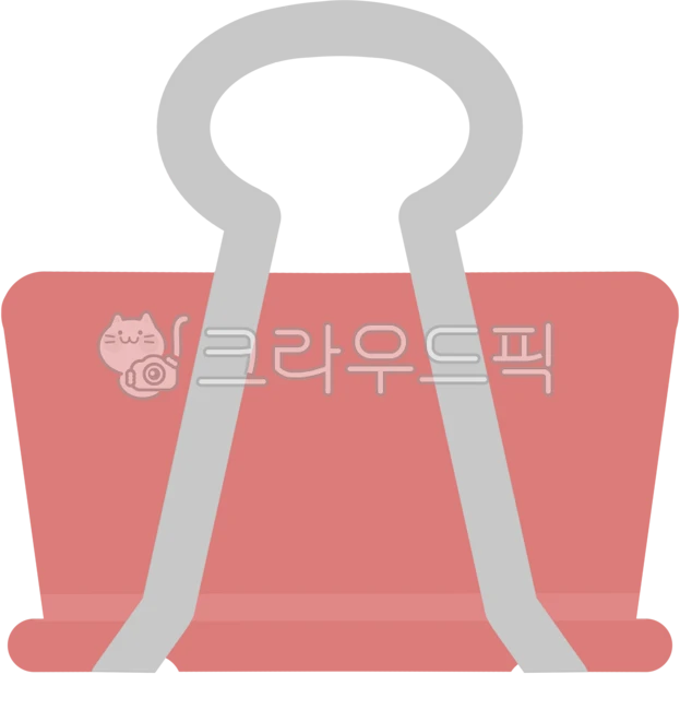  집게일러스트, 집게, 철집게, 학용품집게, 클립, 사진,이미지,일러스트,캘리그라피 - LyDiaDesign작가 Illustration 