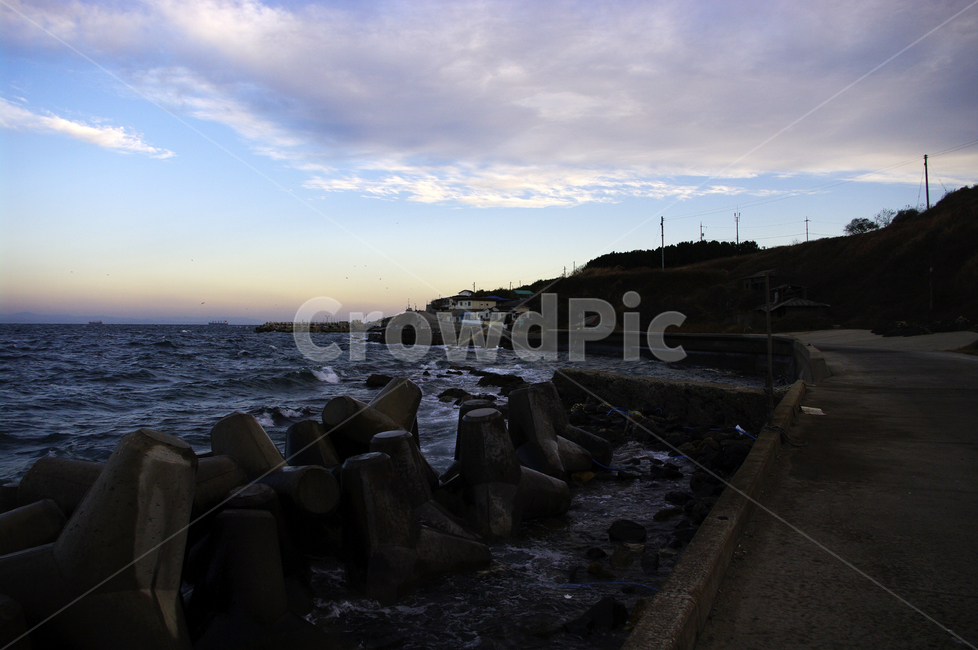 수평선,방파제,파도,바다,하늘,구름,풍경,자연,풍경,nature,landscape
