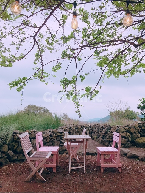 전등,나무,힐링,수다,의자,테이블,카페,바람,휴가,healing,자연,풍경,nature,landscape,chair