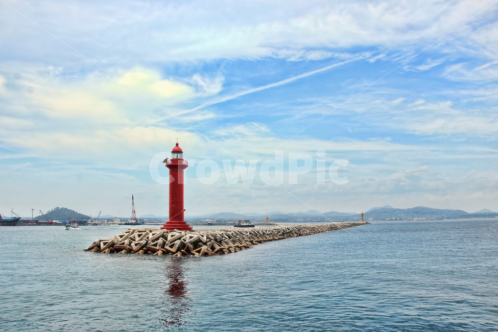 등대,하늘,구름,바다,색감,등대,lighthouse