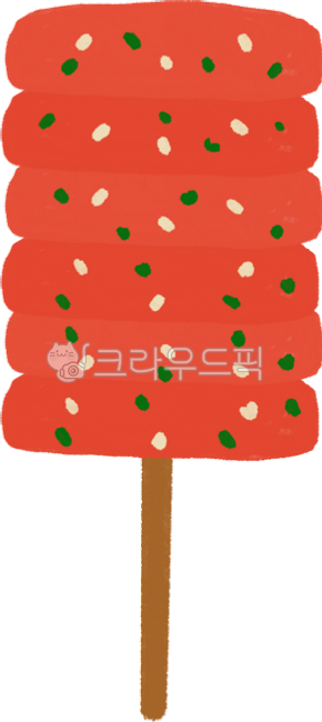 떡꼬치,떡꼬치일러스트,떡,분식,분식일러스트,간식