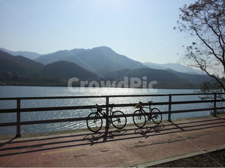 자전거,북한강,자전거길,휴식,강,산,여유,자연,풍경,nature,landscape,휴식,힐링,rest,relaxation,healing,machine,기계,wheel,바퀴,transportation,교통,vehicle,차량,bicycle,bike