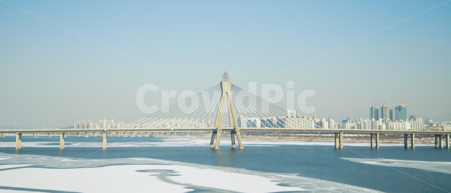 올림픽대교,겨울,winter,서울,한강,겨울,계절,winter,season,도시,풍경,city,landscape,한국도시풍경,한국도시경관,korea cityscape,building,건물,bridge,다리