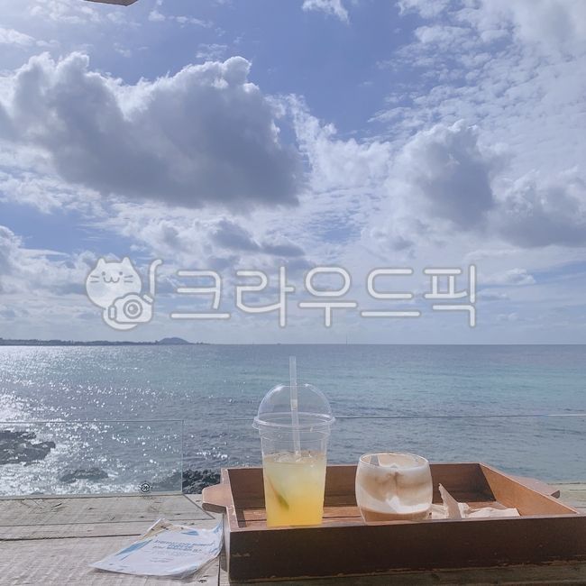 바다,제주,카페,하늘,맑은하늘