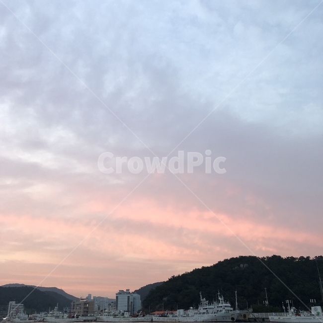 하늘,자유,노을,선셋,황혼,평화