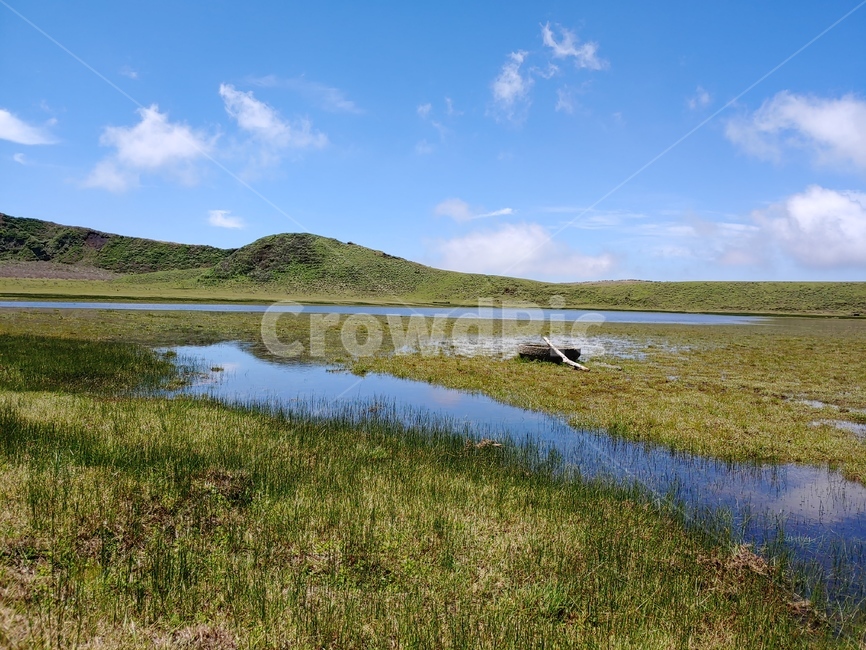 초원,들판,분화구,화산,호수,자연,풍경,nature,landscape,land,땅,outdoors,옥외,water,물,marsh,습지,bog,변소,swamp,늪