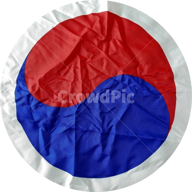 태극기,태극,국기,문양,건곤감리,대한민국,한국,태극문양,건,곤,감,리,사괘,4괘,접사,구겨진,한국전통,한국문화,korean traditional,korean culture,누끼,remove background