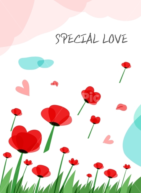 튤립,꽃,하트,사랑,이벤트,기념일,플랫디자인,일러스트,연인,커플,사랑,lover,couple,그래픽,일러스트레이션,graphic,illustration
