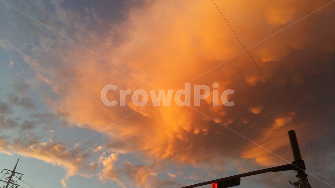 구름,뭉게구름,하늘,sky,cloud,맑은,맑은날,맑은날씨,하늘풍경,풍경,주황구름,노을구름,노을,노을풍경