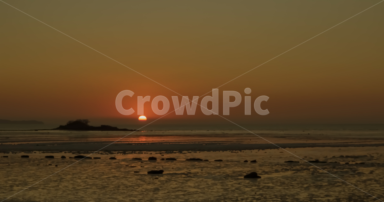 해,노을,sunset,일몰,바다,물,하늘,자연,풍경,nature,landscape,outdoors,옥외,sky,dusk,황혼,dawn,새벽,red sky,붉은 하늘,sunlight,햇빛