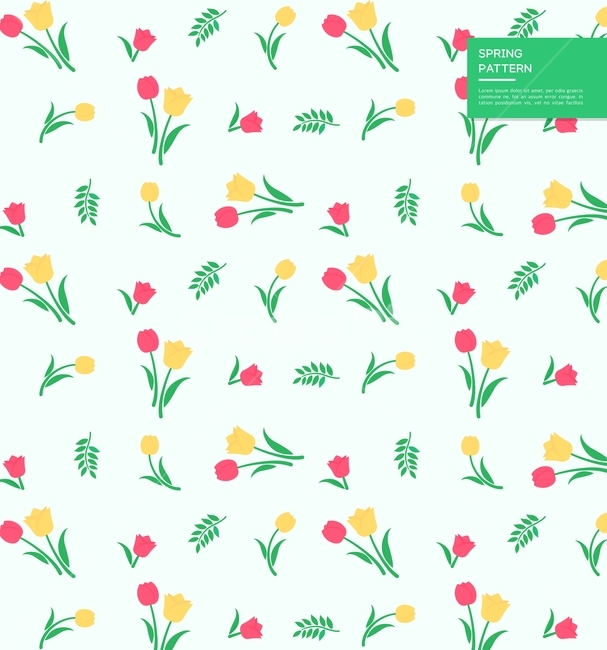 sprout,Tulip,pattern,rule,flower,spring,background image,leaves,background,repeat,plant,season,illustration