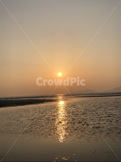 자연,일몰,sunset,부산바다,다대포,햇빛
