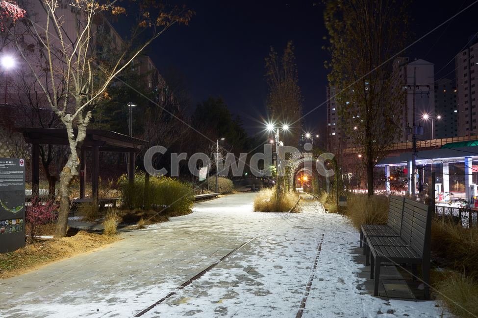 장노출,기찻길,철도,공원,산책길,겨울,눈,풍경,야경,밤하늘,landscape,railway,winter,snow,longexposure