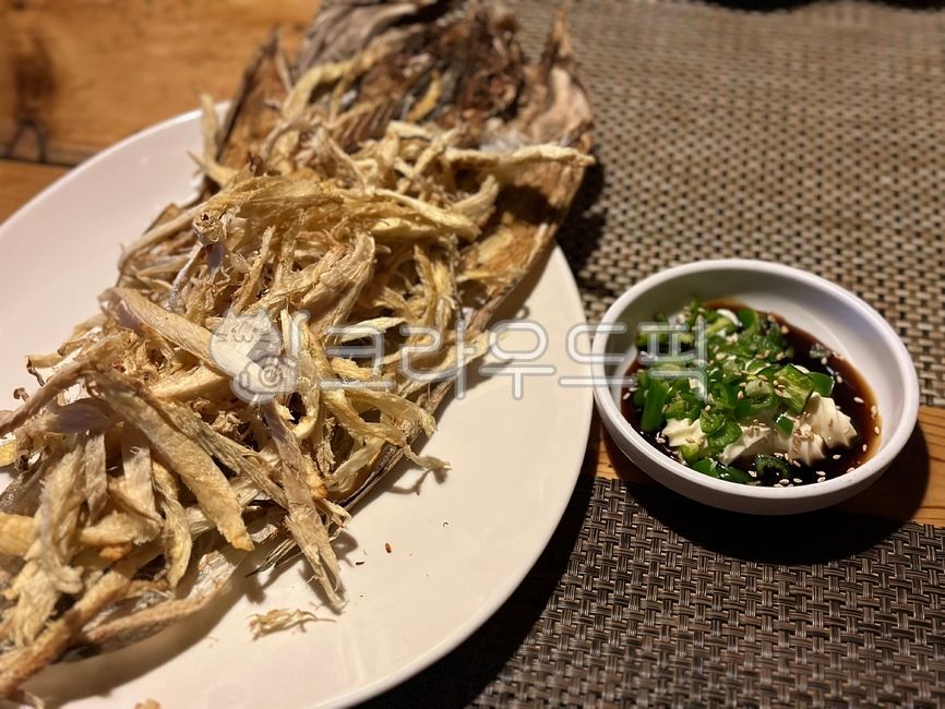 먹태,술안주,마요네즈소스,마른안주,food