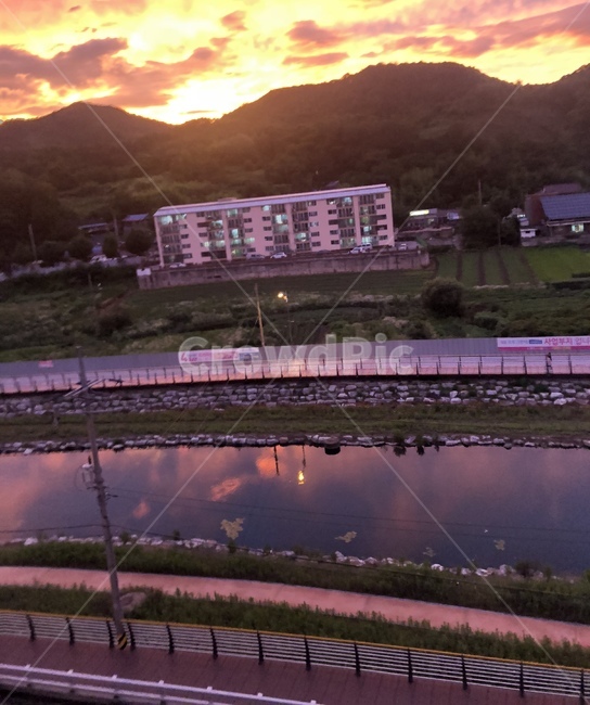 nature,자연,산,요천,감성사진,풍경,노을