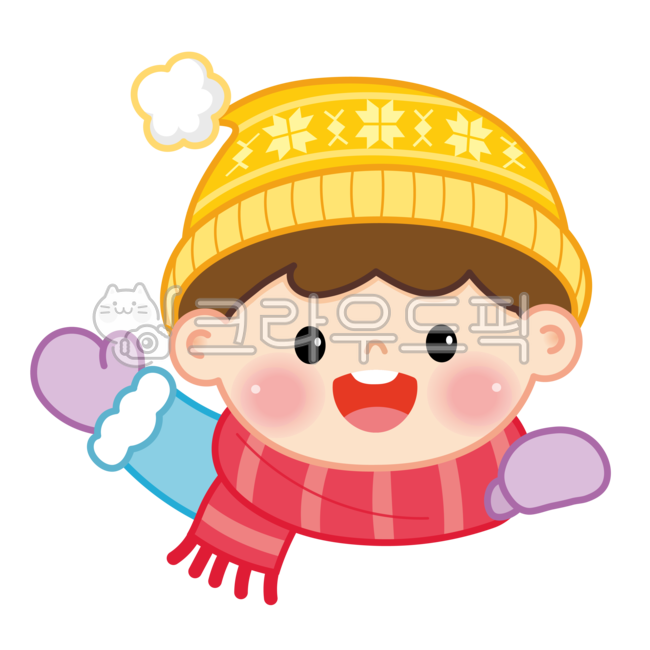 겨울,어린이,겨울일러스트,어린이집,유치원,winter,wintervacation,남자아이,겨울배경