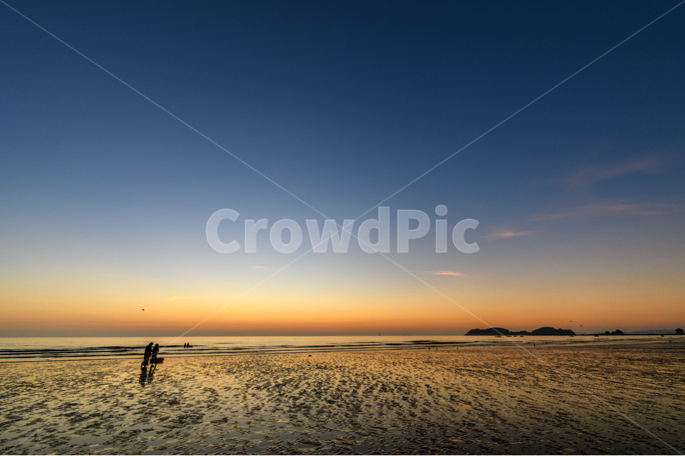 일몰,모래사장,바다,해변,바다일몰,실루엣,sunset,자연,풍경,nature,landscape,사람,인물,인간,human,person,outdoors,옥외