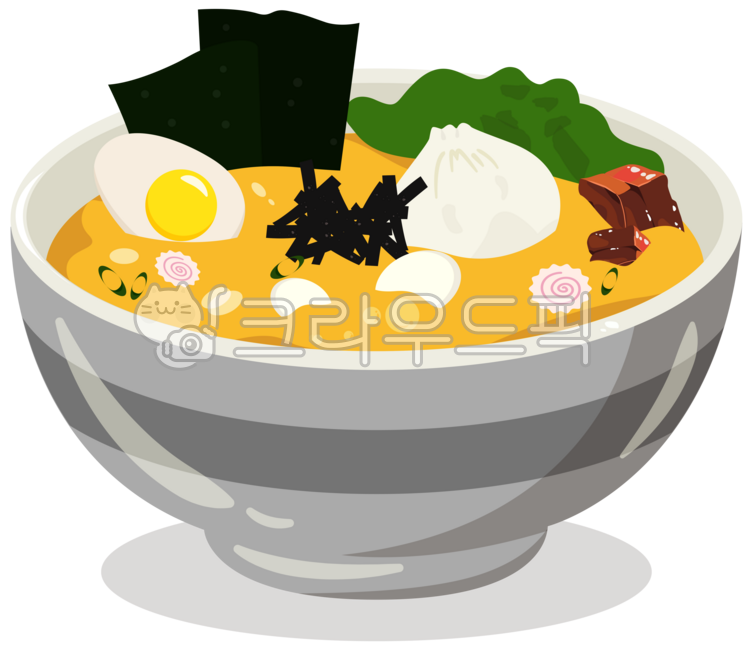 Soup,a bowl,dumpling soup,warm Korean water,meal,a meal,a meal,food,cooking,kelp,boiled egg,rice cake,green onion,warm dish,restaurant,isometric,illustration,background,background,menu,decoration,dumpling,meat,bowl