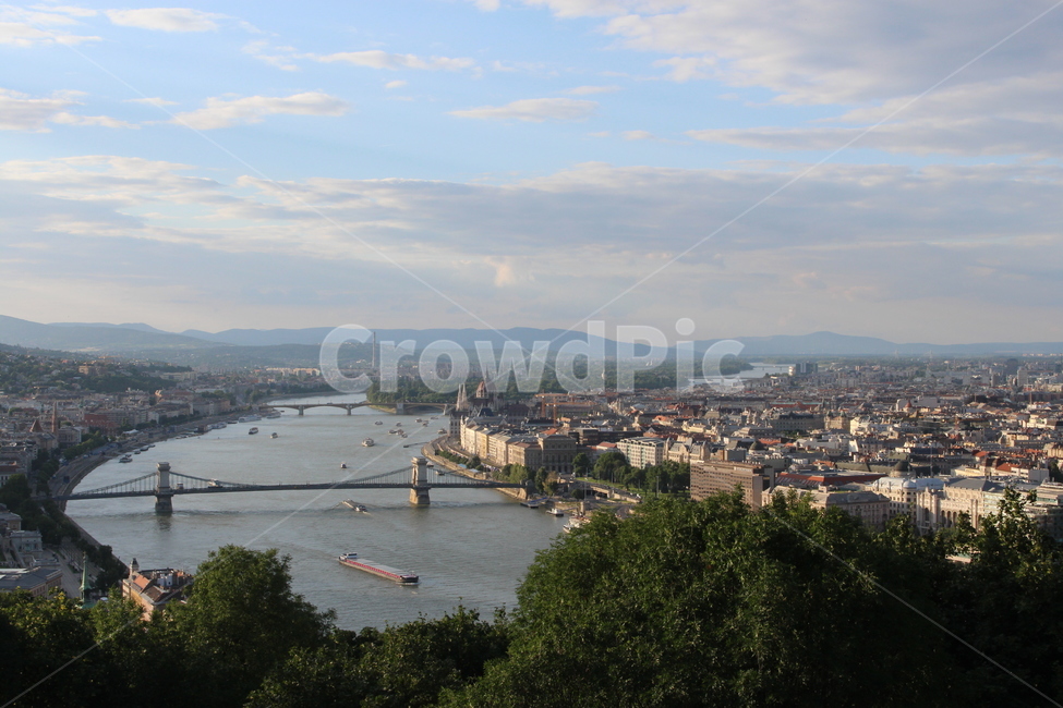 Budapest,Sechen Bridge,view,Hungary,sight,Bridge view,spare