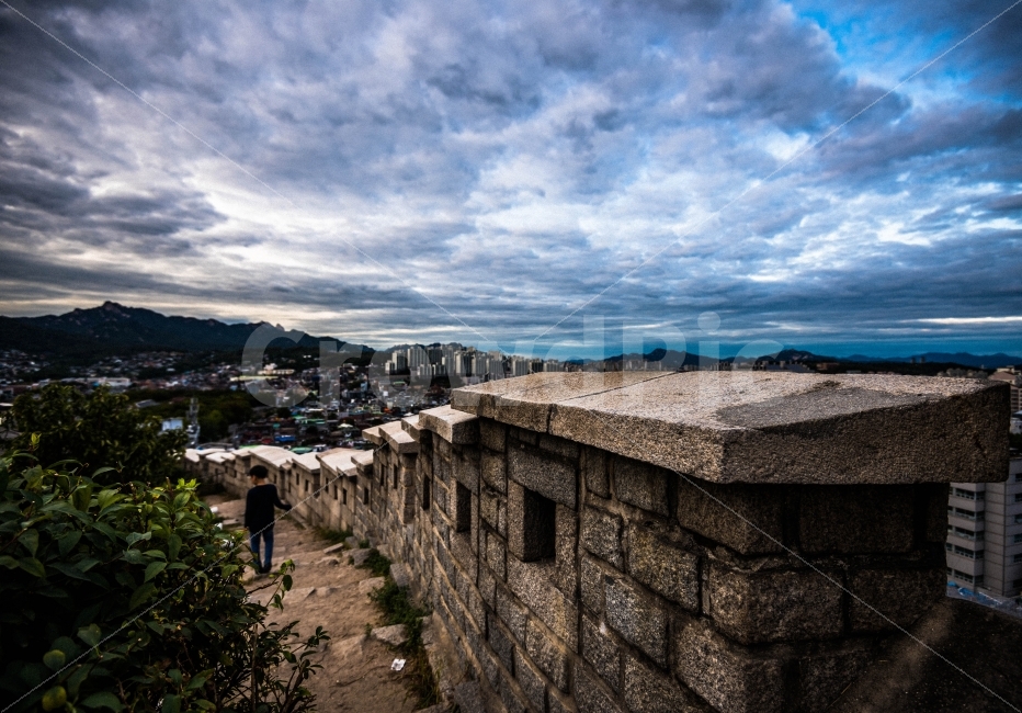 이화성곽,낙산공원,일몰,구름,풍경,도시,풍경,city,landscape,한국전통,한국문화,korean traditional,korean culture,한국도시풍경,한국도시경관,korea cityscape