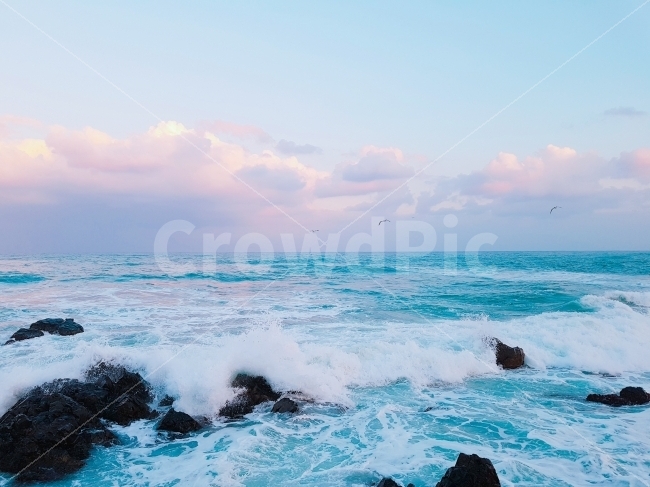 가을,바다,하늘,구름,갈애기,파도,색감,자연,풍경,nature,landscape,색깔,색상,색채,색감,color sense,color sensitivity,feeling of color,water,물,sea,ocean,대양,outdoors,옥외